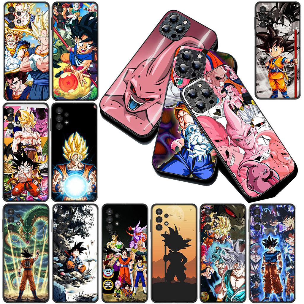 for Xiaomi Redmi Note 13 14 Pro Plus ProPlus 14C 13C Pro+ 5G Phone Cover Soft Case DragonBalls Majin Buu Dragons Gokus Balls