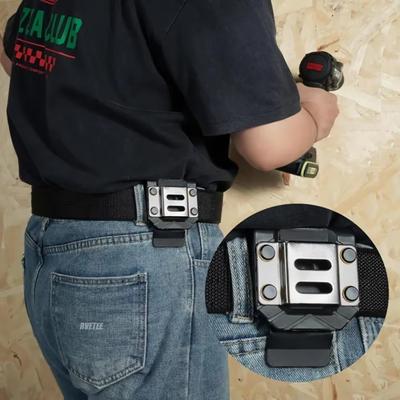 New Nylon Belt Mounted Drill Holder Portable Tool Accessories Drill Belt Clip Multifunctional Drill Belt Holder
