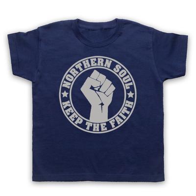 Northern Soul Keep The Faith Music 70'S Dancing Craze Kids Childs T-Shirt