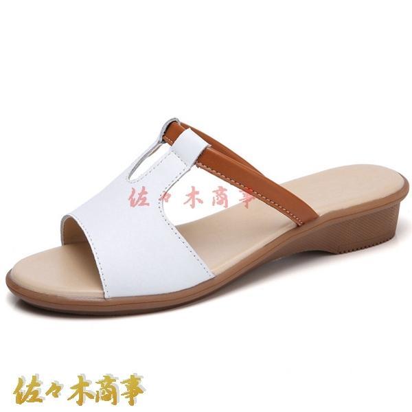 Women s Slippers Flat Sandals TPR Fashion One Strap Casual Elegant Simple 22.5-26.0cm