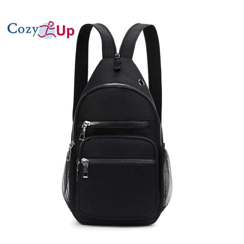 Cozy Up Unisex Multi-functional Chest Bag with One Shoulder and Two Shoulders for Both Men and Women
