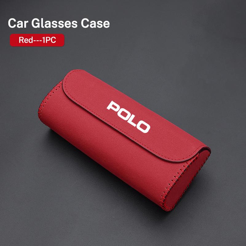 For VOLKSWAGEN VW Car Glasses Case Auto Sun Visor Glasses Clip Card Ticket Holder Multi-Function Holder For VW Volkswagen Golf P