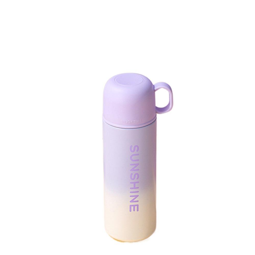 Fashion Insulation Cup 500ml Water Bottle Portable Coffee Mug  Travel