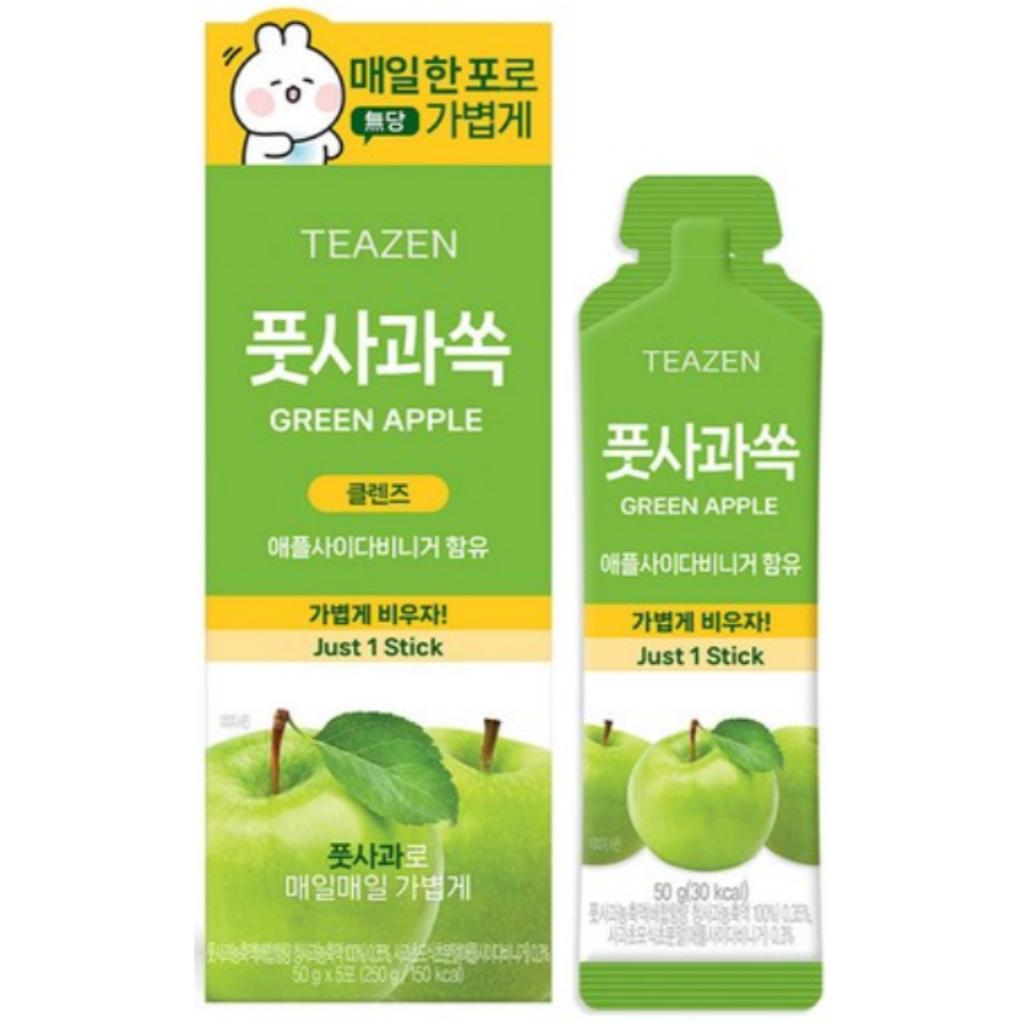 [TEAZEN] Prune Extract & Green Apple Kick(5EA) Green Apple(5EA)