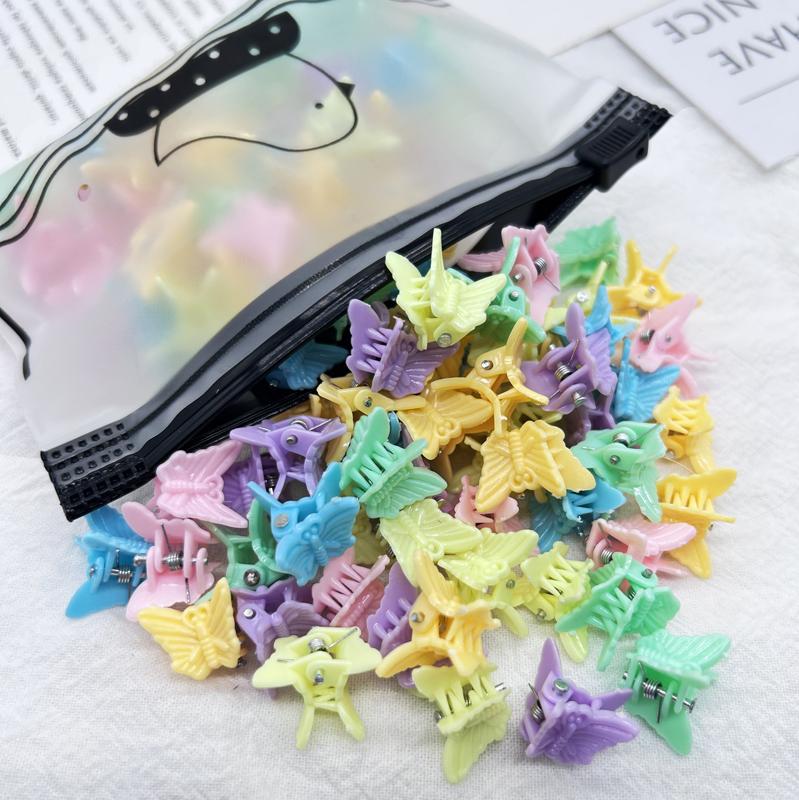 10/20 Stück Bunte Kleine Haarspangen Mädchen Niedliche Blume Schmetterling Haarspangen Haaraccessoires Kinder Cartoon Haarklammern Kopfschmuck Geschenk