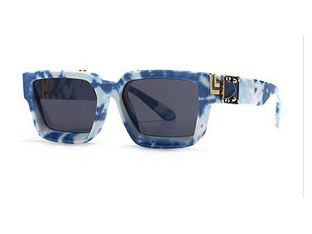 European & American Street Style Square Sunglasses for Men & Women - Z1165E