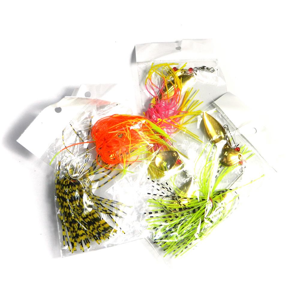 HENGJIA Fishing Lure 15g Metal Spinnerbait with Noise Maker