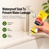 White Mold Resistant Waterproof Sealant Caulk Kitchen Bathroom Toilet Sink Gap Filling Ceramic Adhesive For Bathroom Kitchen