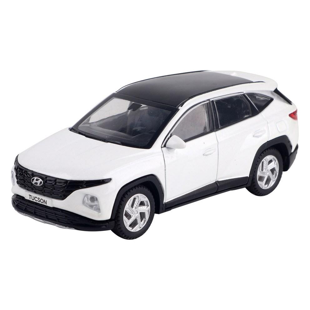Hyundai Tucson 2020 Diecast Minicar - Cremeweiß Perlmutt Edition