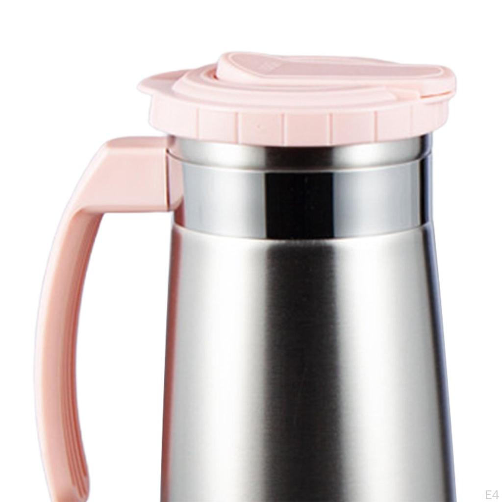 Stainless Steel Water Jug 1.3L Cold Tea Kettle Coffee for Juice