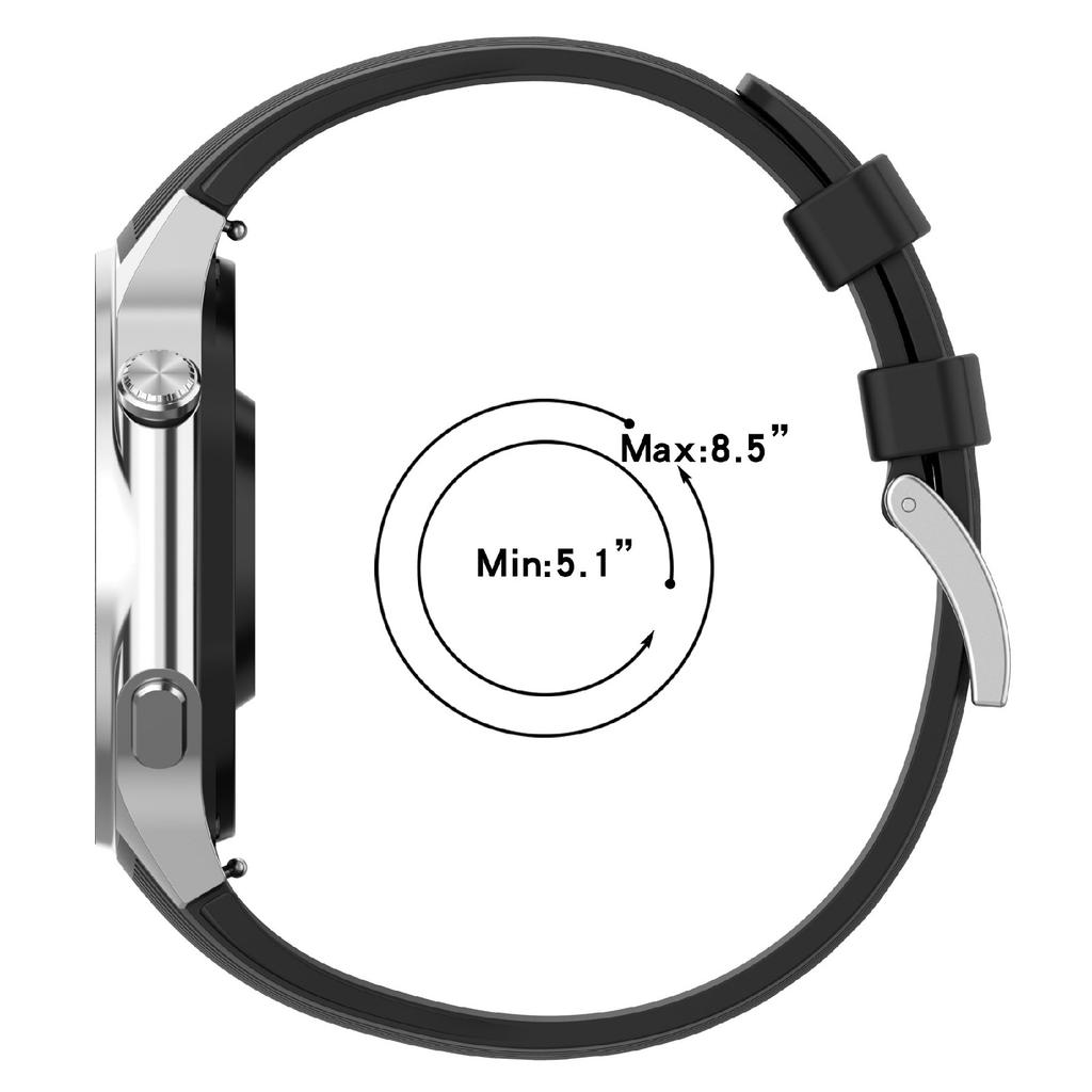 Silikonový řemínek k hodinkám pro Oppo Watch X2/X/OnePlus Watch 3/2/2R Náhradní náramek