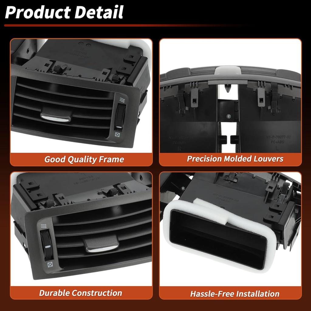 Nr. 5567053010 Armaturenbrett Lüftungsgitter-Einsatz für Lexus IS350 IS250 2006-2009 Mittelkonsole Klimaanlage Armaturenbrett Lüftungsgitter-Zierleiste für Lexus IS F