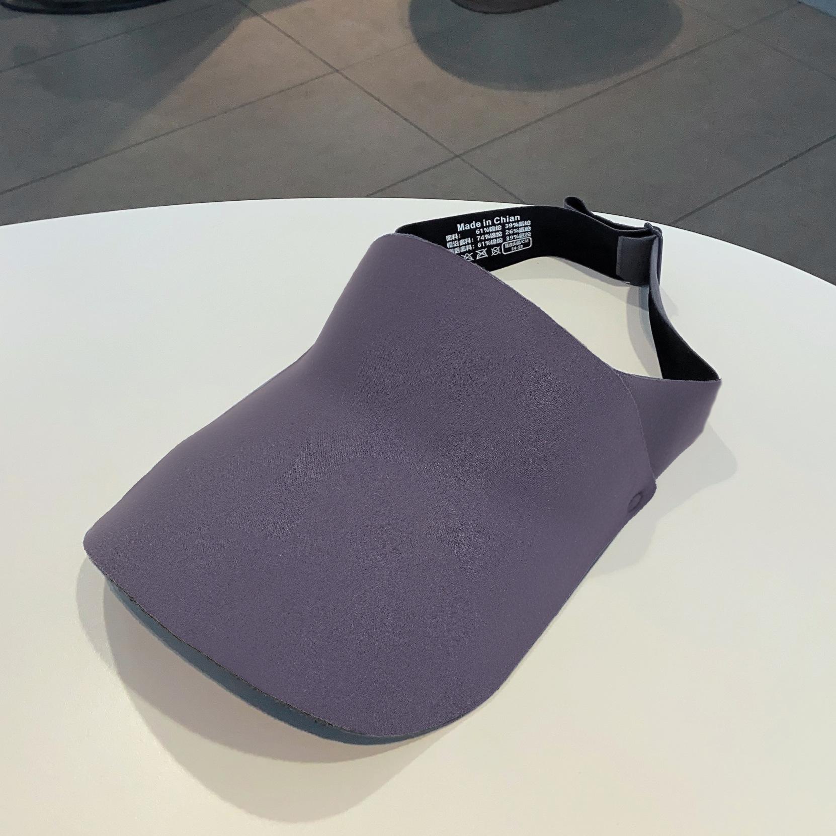 

Однотонная простая спортивная шляпа с открытым верхом для мужчин и женщин, летняя шляпа от солнца для бега, легкая, с 3D козырьком, для защиты лица от солнца, влагоотводящая Adults