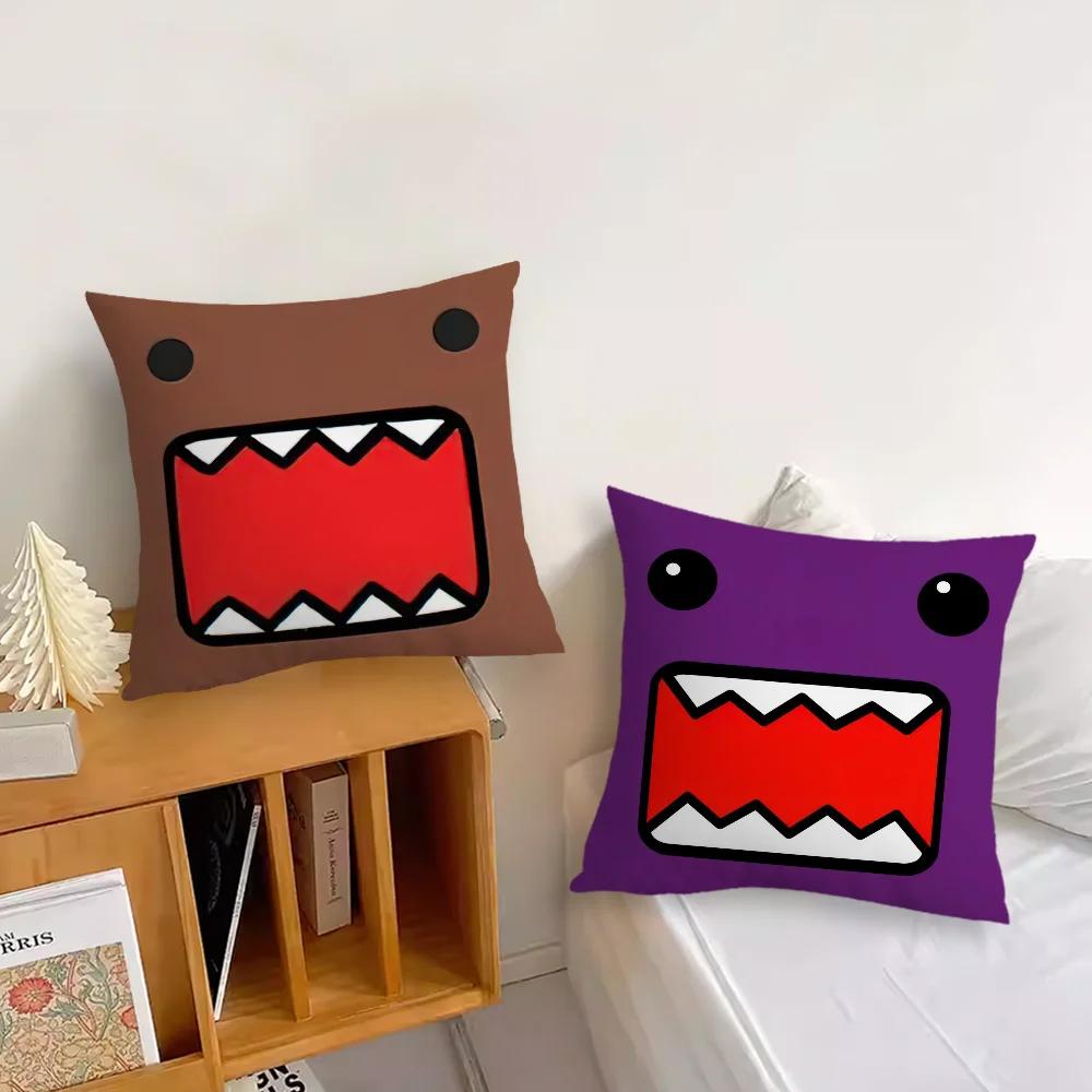 Cartoon Domo Kun Cute Decoration Room Home Sofa Living Office Car Nordic Simplicity Pillow Cover