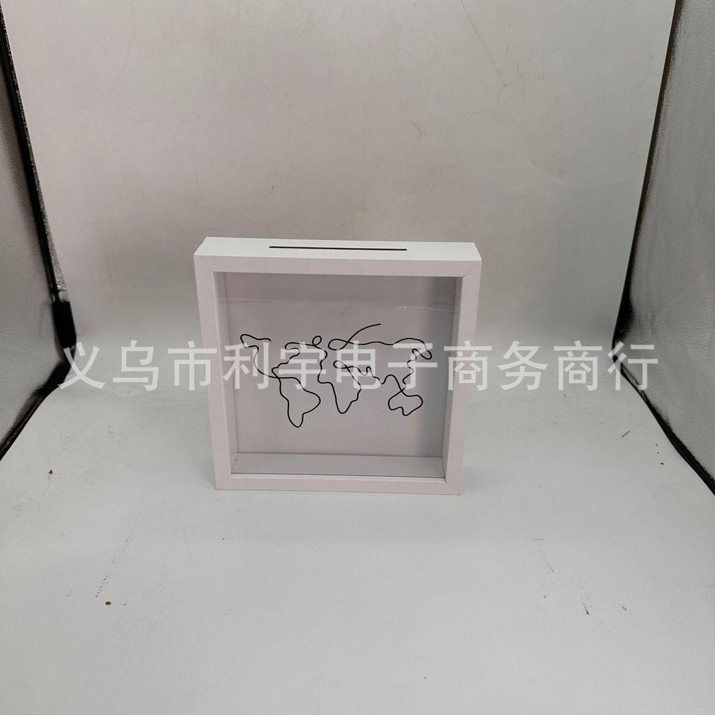 Travel Storage Box Movie Ticket Photo Frame for Collectibles