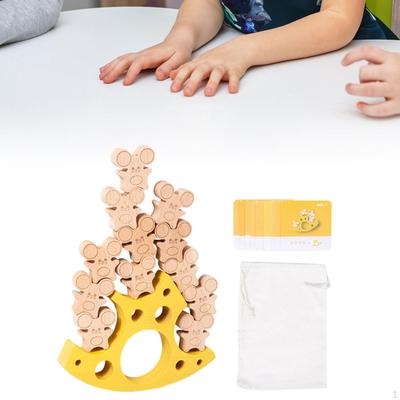 Montessori Balance Game Stacking Wodoen Toys Sorting Early Educational Toy Balancing Building Blocks