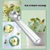 Ice Cream Scoop, One Piece Durable Aluminum Spoon, Thickened Easy Release Heat Conducting Ice Cream Scooper