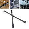 2 pièces Barre d'extension pour douille flexible entraînement 1/2 pouce Acier allié S2 250 mm 350 mm Extension de douille flexible Acier à ressort
