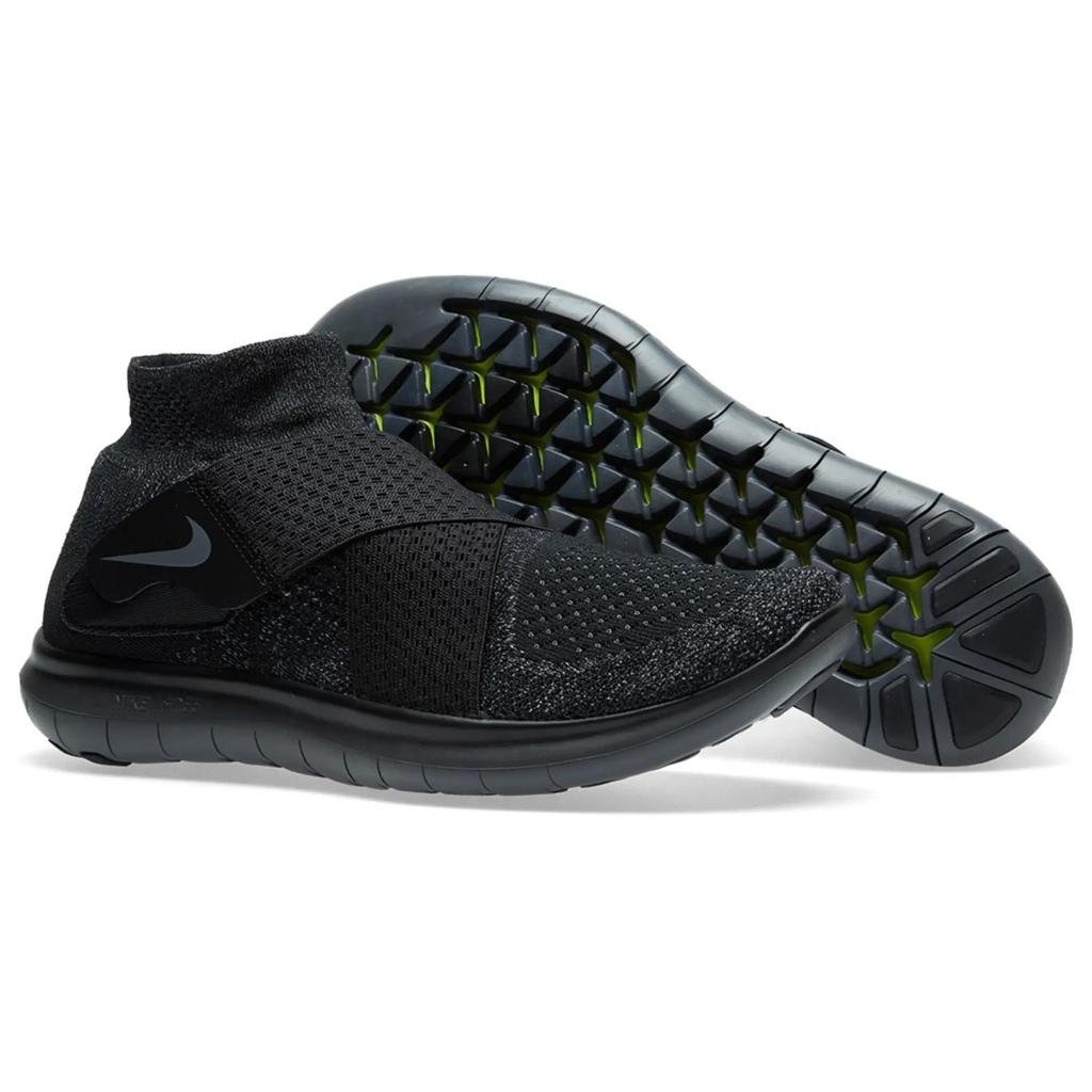 Nike Free RN Cushioning Slip Resistant Cushioning Slip Resistant Mid top Casual Running Shoes Men's Black 880845-003