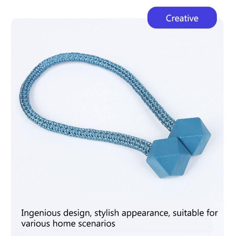 Thickened Curtain Holdback Rope Modern Magic Cube Curtain Tie  Curtain Accessories