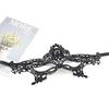 Black Queen Lace Mask Embroidery Appliques Party Carnival Mask Woman Accessories Wedding Mask Halloween Masquerade Mask
