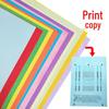 Assorted A4 Colored Paper: 500 Sheets for Printing, Photocopying & Crafts In Pink, Red, Yellow, and More.