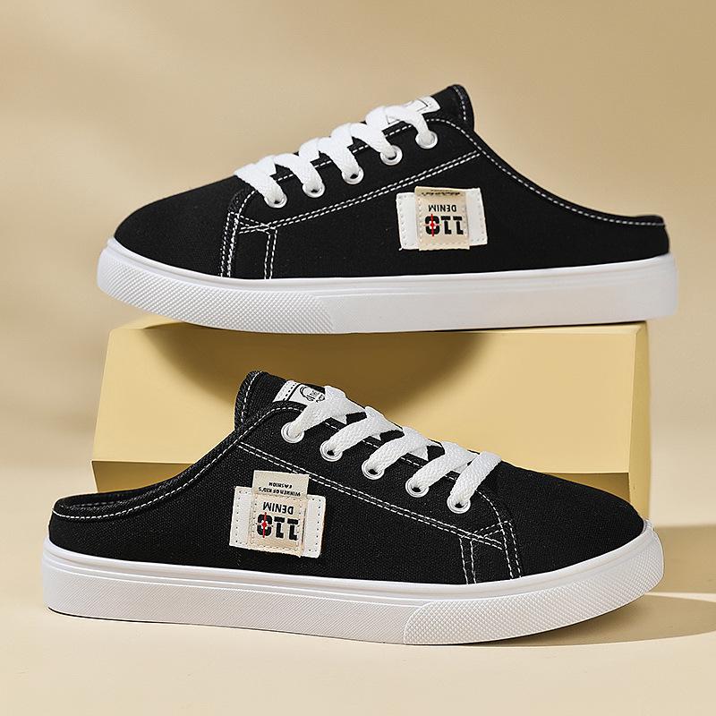 

**2025 Женские низкие кеды на шнуровке на все сезоны - Белые, Круглый носок** 39