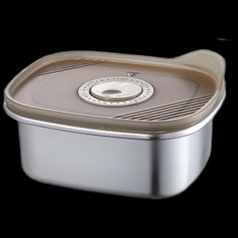 Abay 304 Stainless Steel Stackable Freezer Lunch Box Set