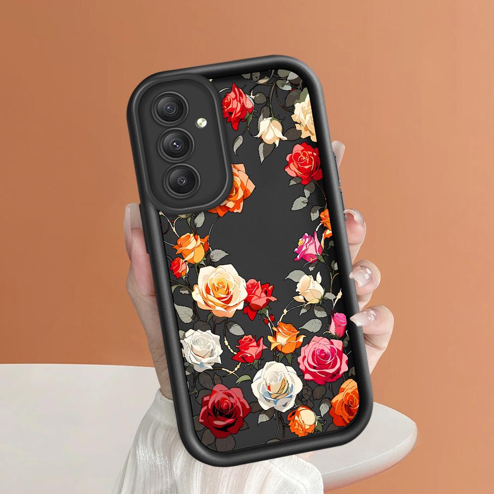 

Мягкий силиконовый квадратный чехол с рисунком лестницы для телефона, полное покрытие, противоударный защитный резиновый чехол для камеры для Samsung Samsung A03 чёрный