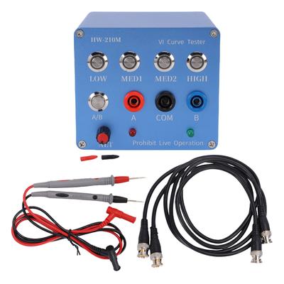 VI Curve Tester Double Channel ASA Testing Device for Digital Analog Mixed Circuits 4 Test Frequencies Adjustable HW-210M