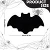 10Pcs Heat Resistant Bat Shape Table Mat Creative Place Mat Halloween Dining Mat  Home Decoration