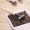 Planting Tools Small Shovel Rake With Wooden Handle Plastic Digging Seedling Tool Garden Pot Care Kit