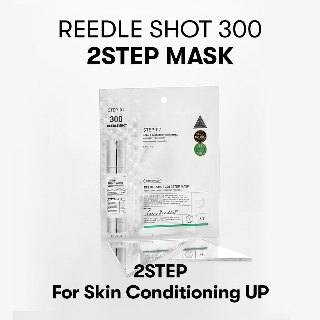 VT COSMETICS Reedle Shot 300 2-Step Mask 1.5g+25g