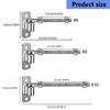 Heavy Duty bolts Door Hinges Bolts Hinges Heavy Duty Door Hinges Rustproof Easy Maintenance for Multiple Applications
