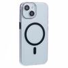 For iPhone 13 Magnetic Phone Case Thickened Hard PC Cover with Metal Buttons