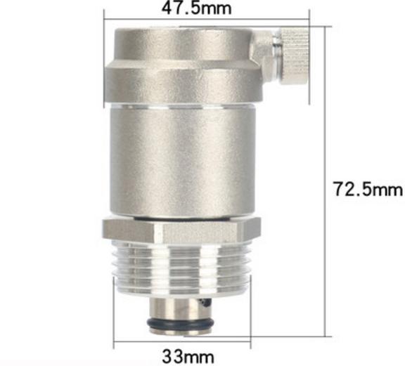 DN15/20/25 1/2" 3/4" 1" BSP Male 304 Stainless Automatic Air Vent Safety Release Pressure Relief Valve Pipeline Water Heating