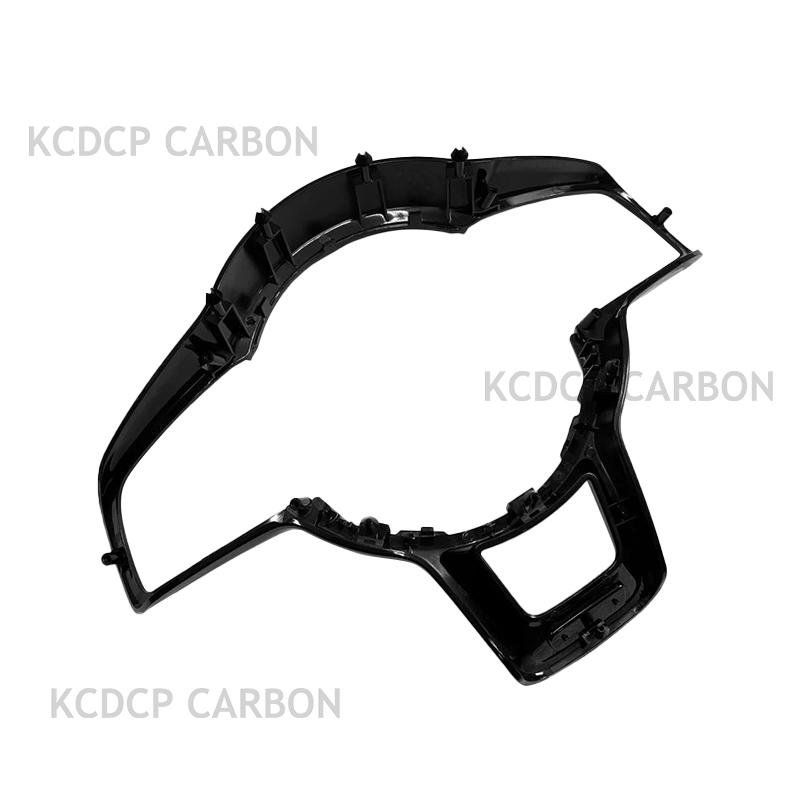 Steering wheel frame for Volkswagen Golf R-Line GTI GTS GLI mk7 mk6 GTD GTE CC Jetta Passat MK7.5 Button frame
