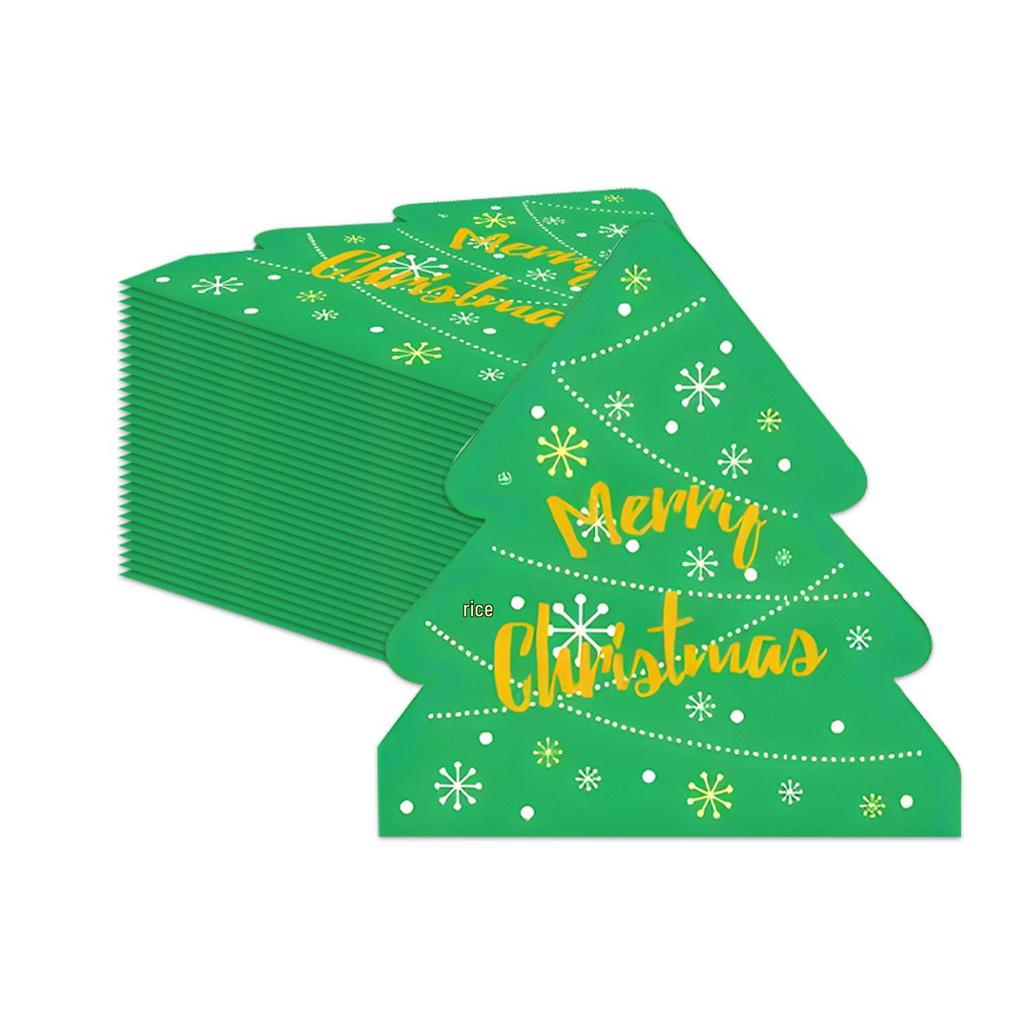 Neues Weihnachts-Cartoon Kinderparty Einweggeschirr-Set: Teller, Tassen, Servietten, Dekorationen