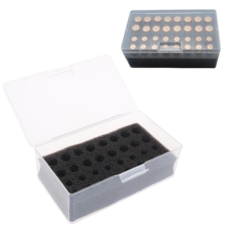 1/3/5Pcs Battery Storage Box Holder Organizer for 64 AA AAA Batteries Home Garage Drawer Storage Case Battery Organizer