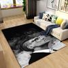 Tappeto Area Grande Peaky Blinders Tommy Shelby, Tappeto per Soggiorno Camera da Letto Divano Zerbino Decorazione, Tappetino Antiscivolo per Cucina