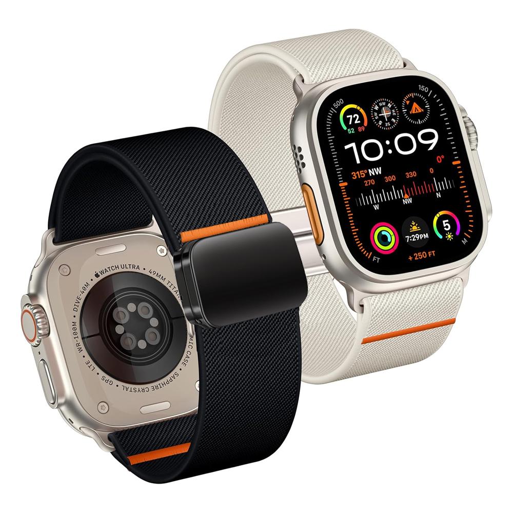 Sport Straps For Apple Watch Ultra2 Band 49mm 45mm 46mm 44mm 42 41 40mm Magnetic Correa Bracelet IWatch Series 10 9 8 7 6 5 4 SE