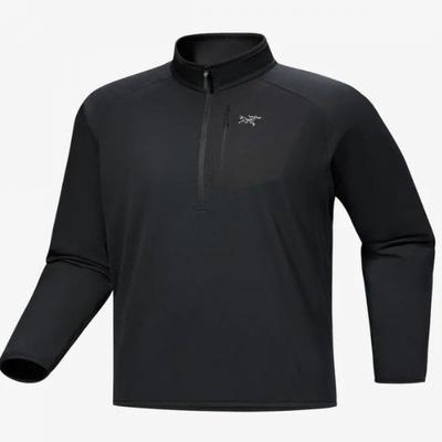 Arcteryx Men S Delta 1 2 Zip Neck Gray Le1222263761