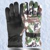 Ski gloves 78 autumn and winter warm gloves riding non-slip waterproof camouflage ski gloves velvet cotton gloves