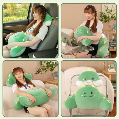 Car Headrest, Neck Pillow, a Pair of Car Pillows, Creative and Cute Car Waist Products, Women's Car Seat Pillow