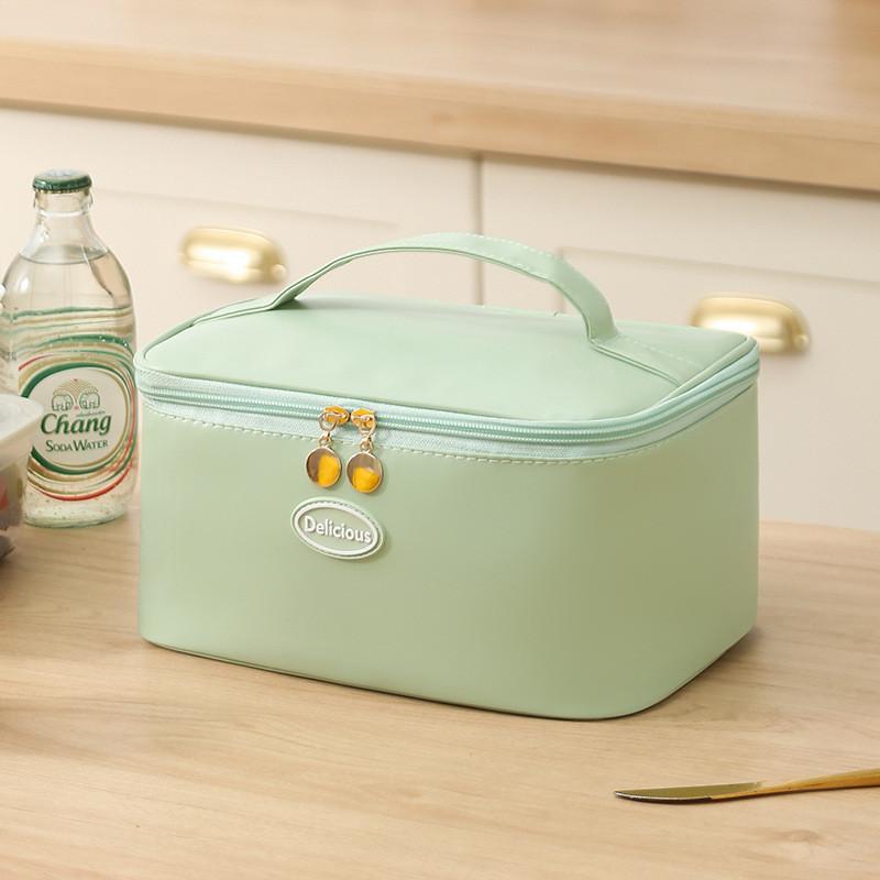 Stylish Pu Insulated Meal Pack With Multiple Compartments For School Work And Outdoor Activities