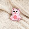 3D Printed Animals Fidget Clicker Keychain, Anxiety Stress Relief Sensory Toy, Cartoon Animal Charm for Backpack, Keys, Bags