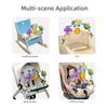 Crab&Shark Crib Hanging Bell Easy Fold Infant Grab Exercise Baby Interactive Toys  Bouncer