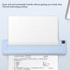 Portable Wireless Printer Bluetooth A4 Thermal Inkless Printer for Photo Label Receipt Study Notes Home Travel School Office
