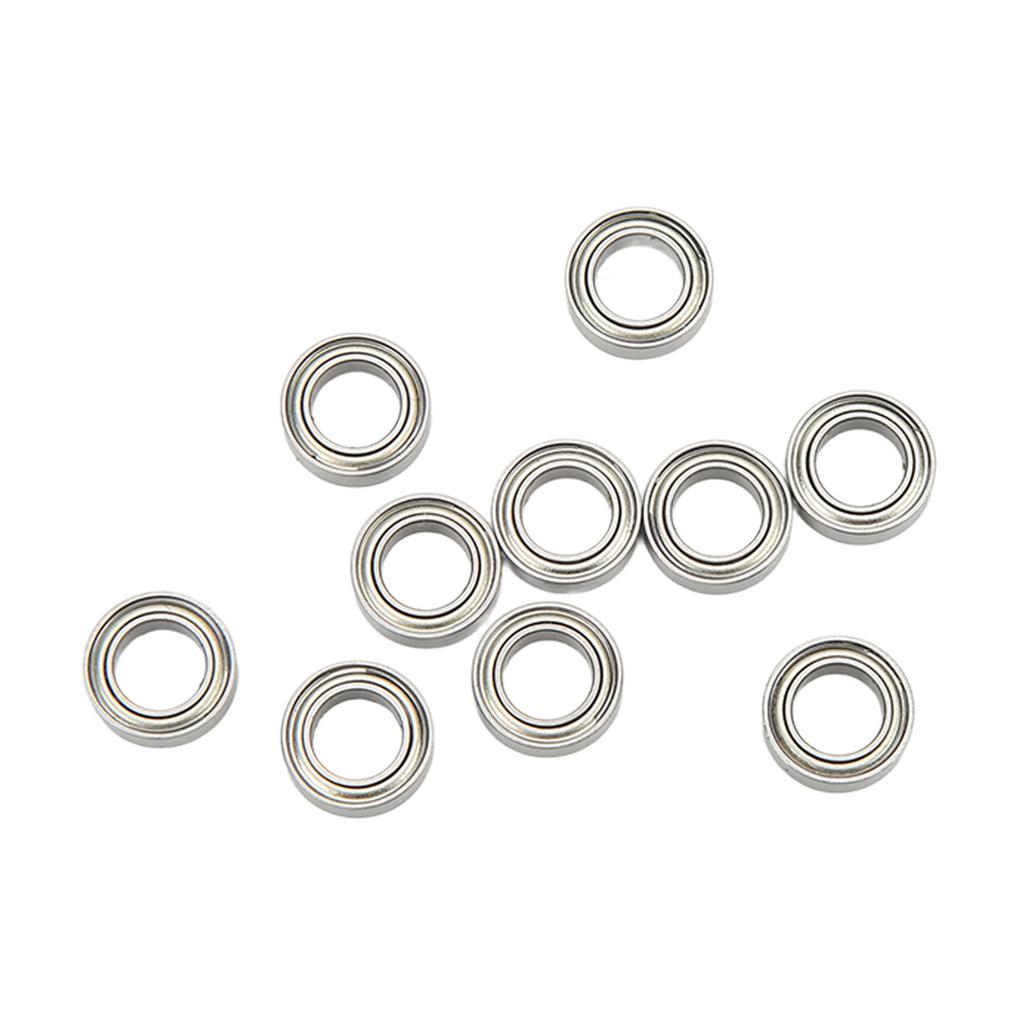 10PCS RC Ball Bearings Set Steel Silver RC Ball Bearing Corrosion Resistant RC Accessories For 110