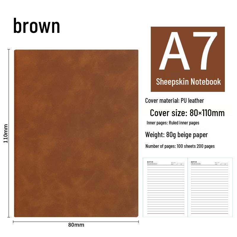 High-End Soft Leather Business Notebook with Magnetic Buckle and Custom Logo - Ideal Gift Set